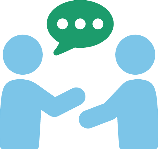 people speaking icon