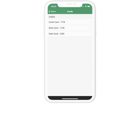 Card Controls