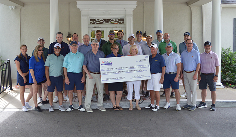 29th Annual Kids Golf Classic Check Presentation