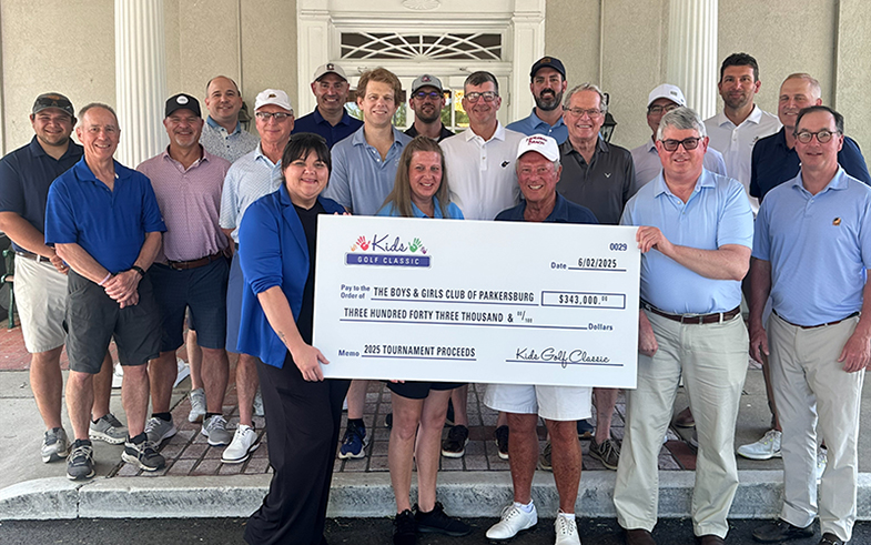29th Annual Kids Golf Classic Check Presentation
