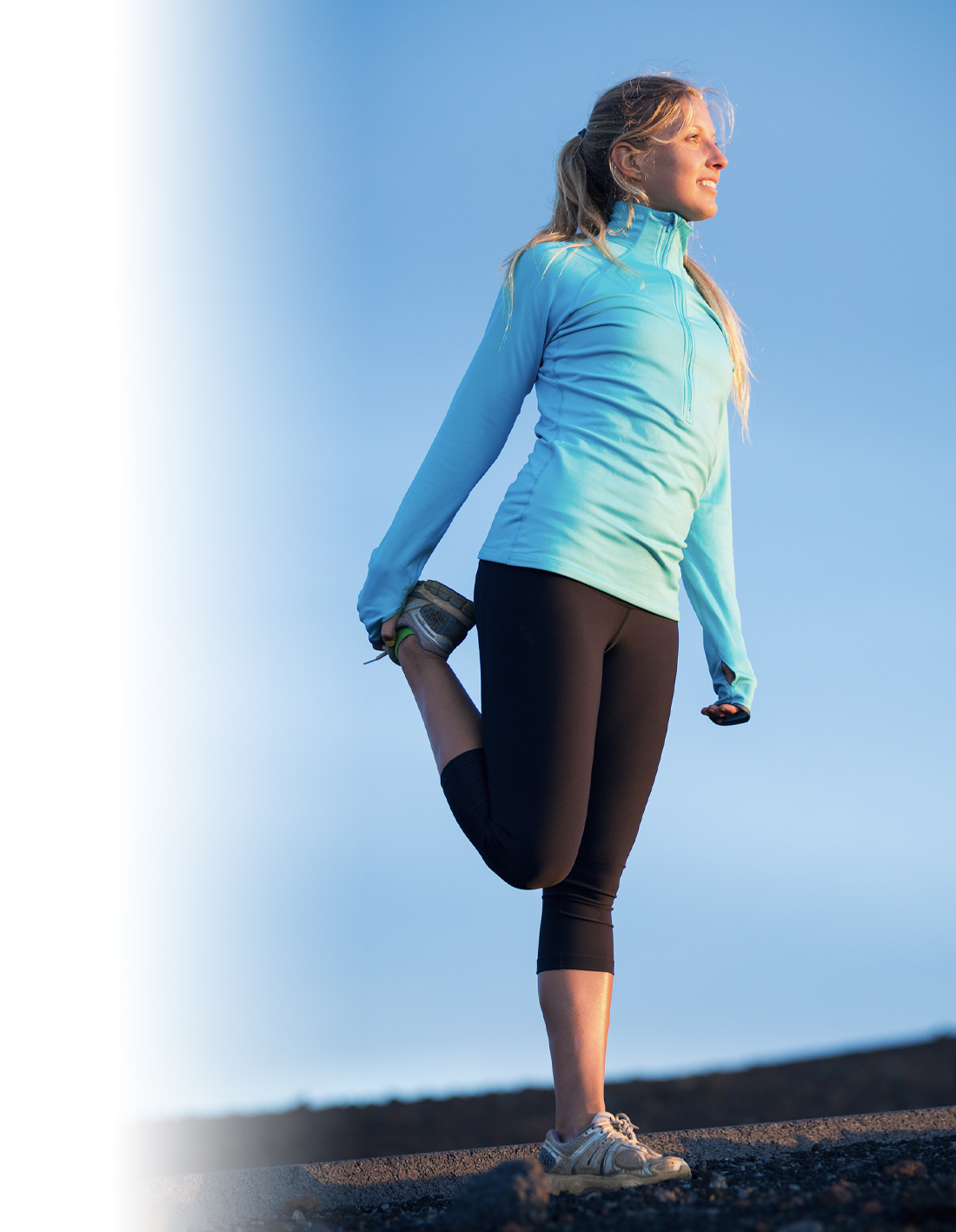 Fitness Woman Stretching